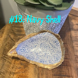 Oyster Trinket Dishes