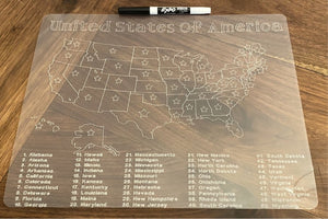Children’s Dry Erase Learning Mats
