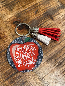 Teacher keychains