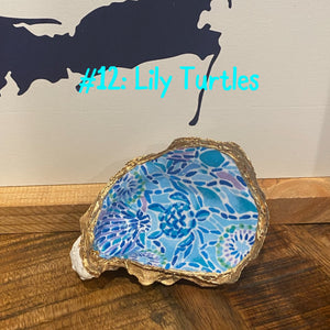 Oyster Trinket Dishes