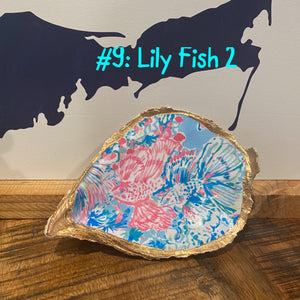 Oyster Trinket Dishes